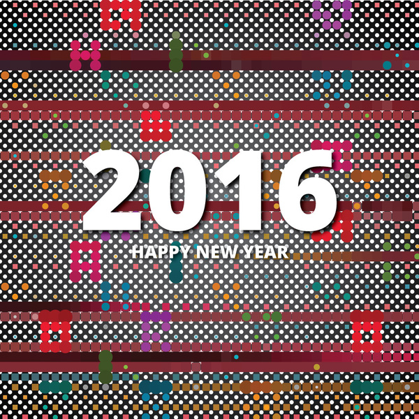 พื้นหลังปีใหม่ 2016