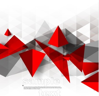 3D Geometrie glänzend Hintergrundgrafik