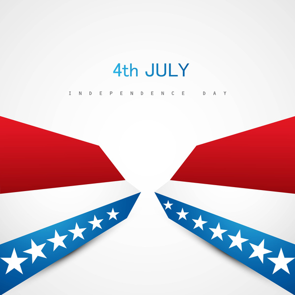 4 июля Американский день независимости дизайн