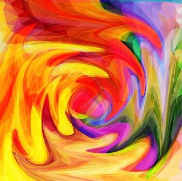 effetto artistico astratto sfondo colorato vettoriale