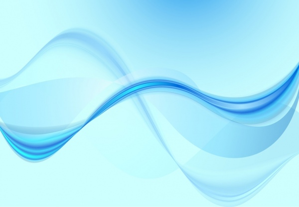 sfondo blu curve decorazione astratta