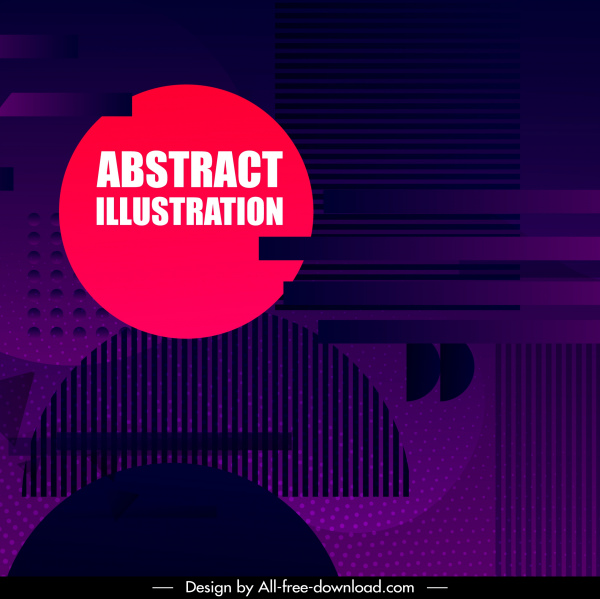 fundo abstrato violeta escuro design de tecnologia de decoração