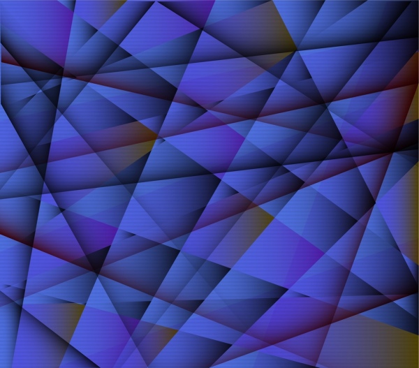 abstrakte Geometrie Dekor dunkel blauen Hintergrunddesign
