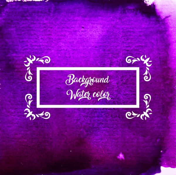 Fondo abstracto acuarela Diseño violeta grunge