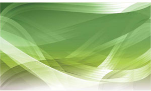 abstrak gelombang indah gaya hijau vektor gratis latar belakang
