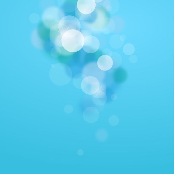 abstrakt blau Bokeh Hintergrund Vektorgrafik