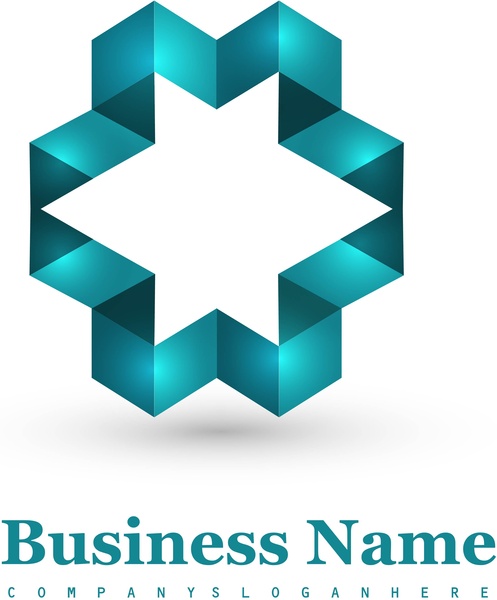 abstrato azul business icon ilustração vetorial de elemento