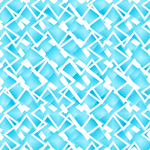 abstrato azul colorido mosaico quadrado padrão de fundo vector