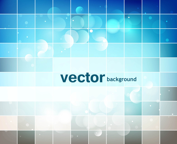 abstrato azul colorido mosaico whit fundo vector design