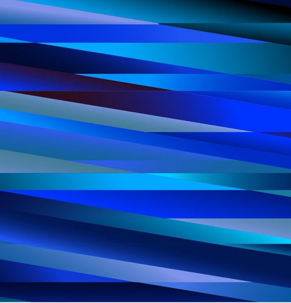 Abstract Blue Design Vector Graphic