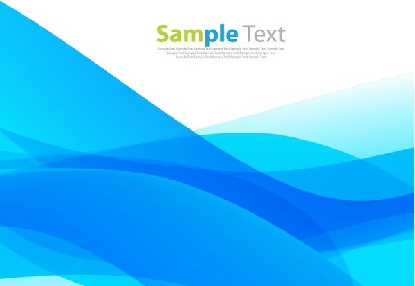abstrakte blaue Wellen design-Hintergrund-Vektor-illustration