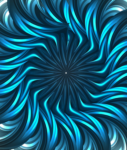 abstrait vector coloré bleu vif
