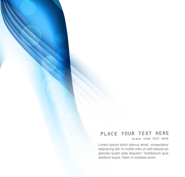 onda azul colorido de negócios abstratos tecnologia