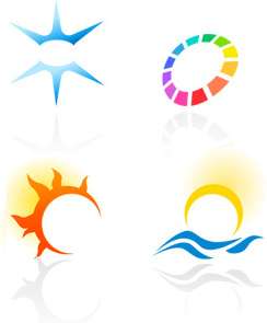 logotypes สีสันนามธรรม 2