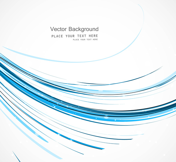 Abstract Colorfull Blue Line Technology Vector