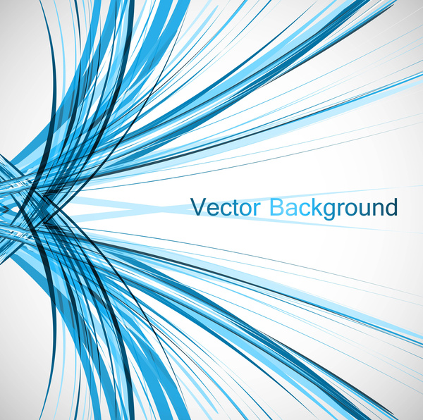 illustrazione vettoriale astratta colorfull blu linea