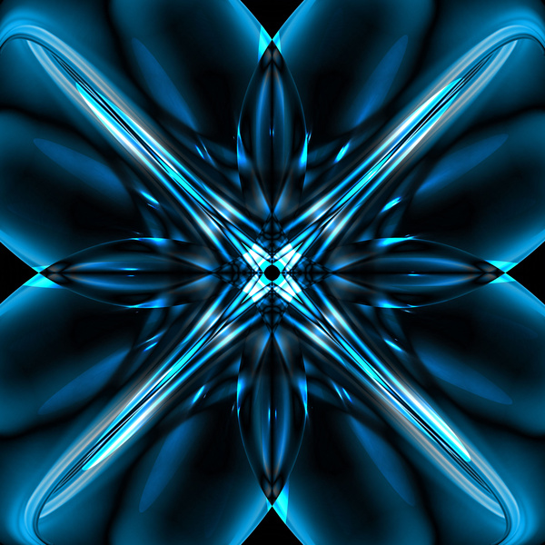 Soyut Renkler parlak mavi dalga vektör tasarımı