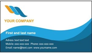 abstrak kreatif gaya melengkung kartu vektor seni ilustrasi