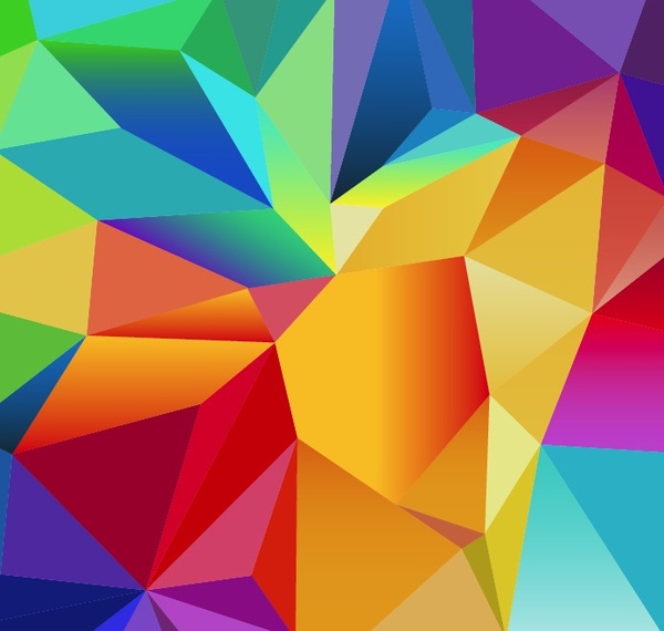 abstrakte geometrische polygonalen Vektor Hintergrund
