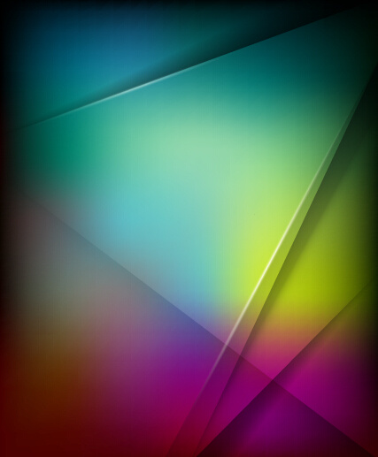 bentuk geometris abstrak latar belakang berwarna-warni vektor