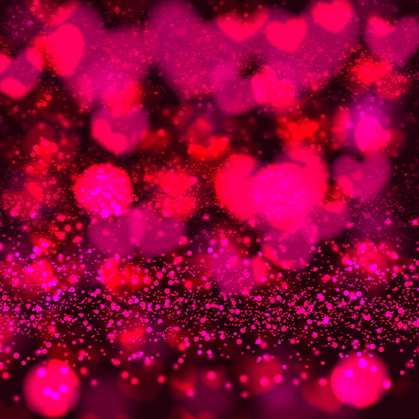 фон абстрактный сердца Валентина день