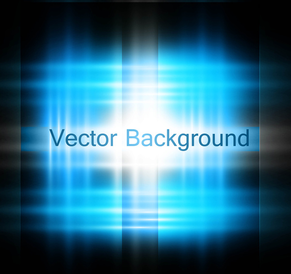 latar belakang vektor abstrak ringan mengkilap teknologi biru