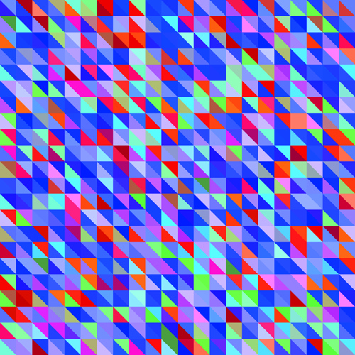 mosaico abstrato arte fundo vector conjunto