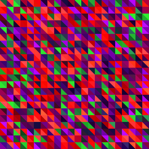 mosaik Abstrak seni latar belakang vector set