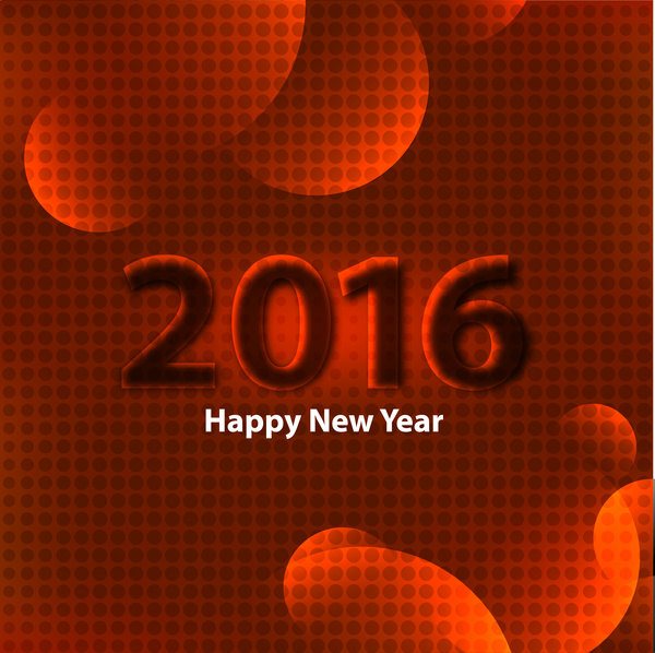 Abstract New Year 2016 Background
