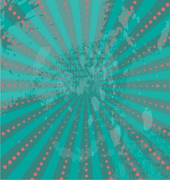 الملخص خلفية أشعة ملونة فينيت الديكور