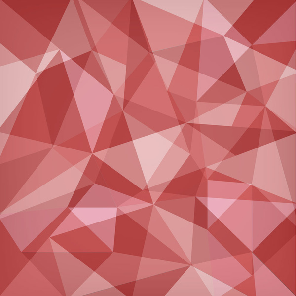 Polígono rojo abstracto