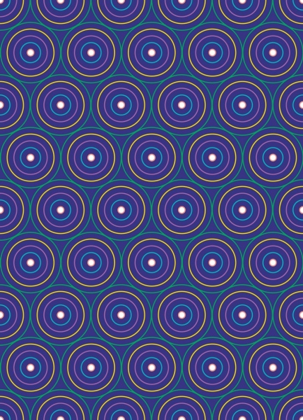 Abstract Seamless Pattern coloridos círculos decoracion
