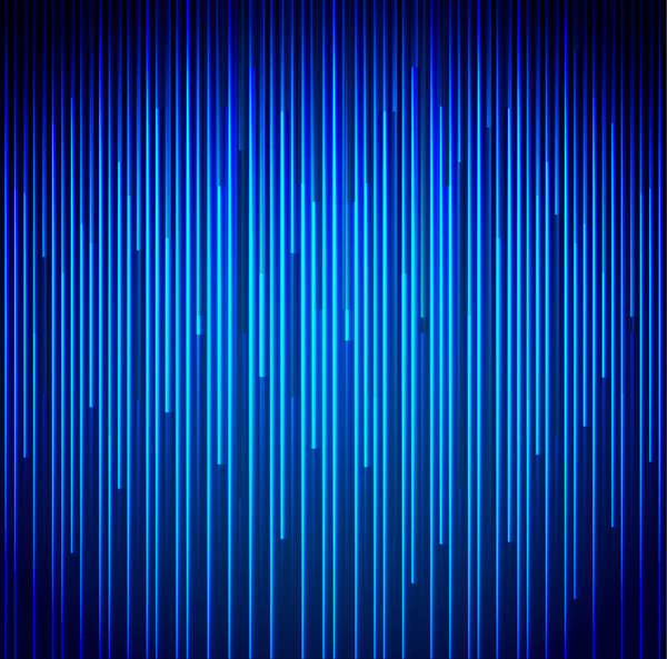 linha technology abstrato azul