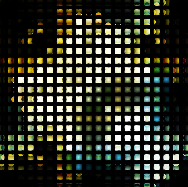 abstrakte Textur Hintergrund für Lichter Kreis Bokeh Vektor