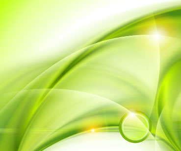 초록 물결 모양의 녹색 에코 스타일 배경 벡터