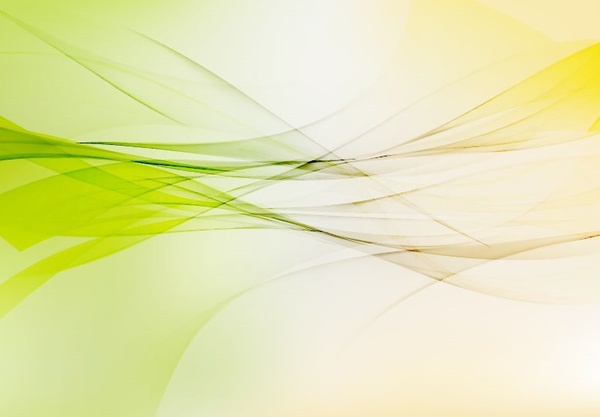 abstrakte gelbe grüne Welle Design Vektorgrafik