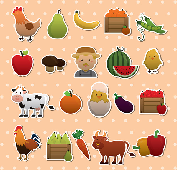 Landwirtschaft-Symbole