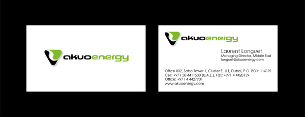 AKUO Energy Visitenkarte