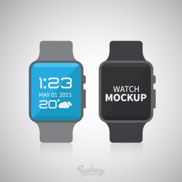 Maquete do Apple Smart Watch