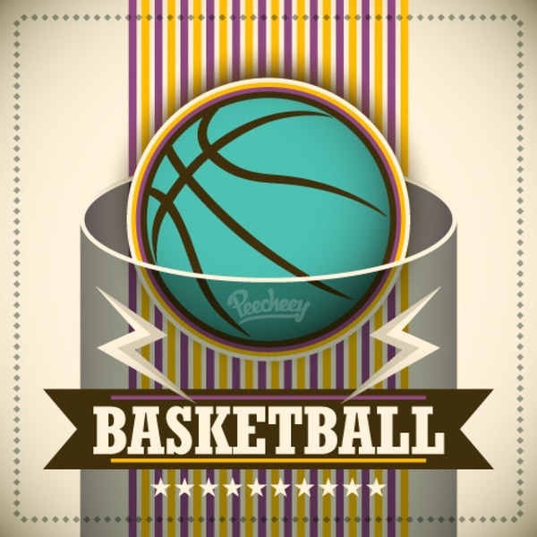 Basketball-Illustration