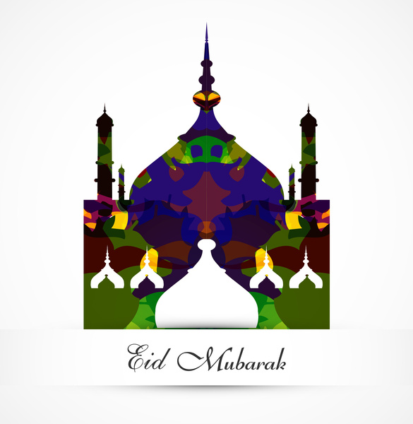 vector colorido brilhante bonita celebração ramadan kareem