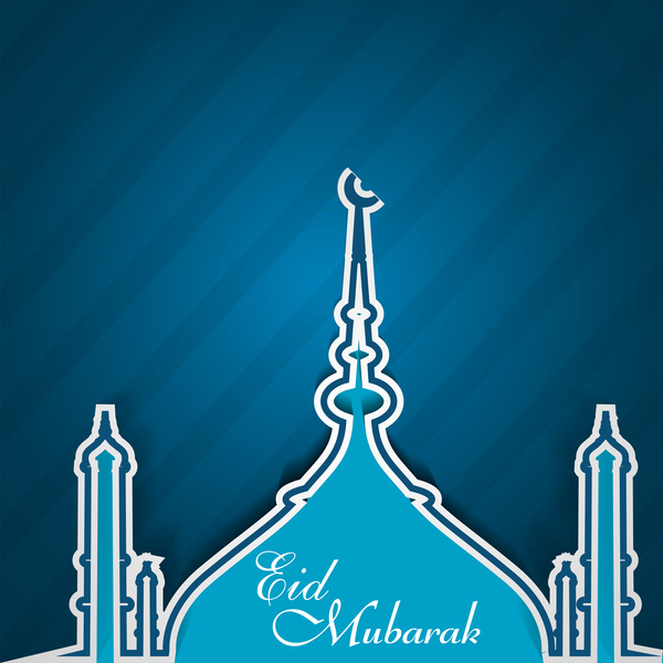 güzel kutlama ramazan kareem parlak renkli vektör