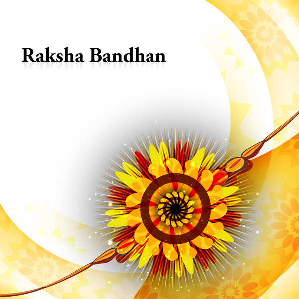 vetor de fundo lindo festival raksha bandhan