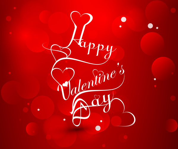 Văn bản trái tim đẹp thời trang thiết kế thiệp Valentine
