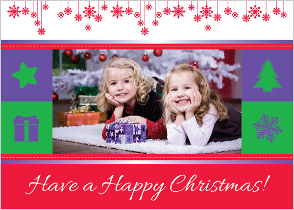 아름 다운 사진 크리스마스 카드 디자인 서식 파일