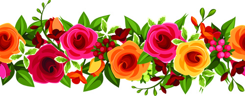 lindas rosas arte fundo vector