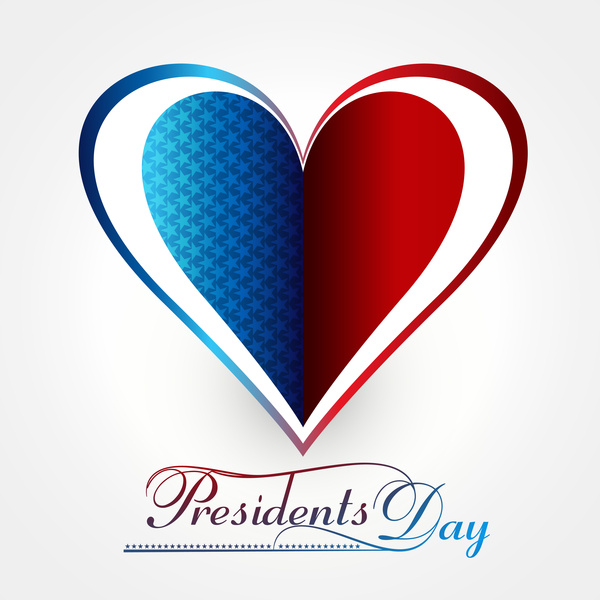 Hermosos Estados Unidos de América en el Día del Presidente -2