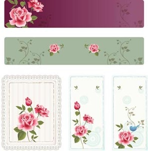 Beautiful Various Page And Frame Border Vector Banner Illustration