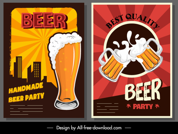 البيرة لافتات الإعلان دينامية الزجاج الكؤوس الديكور
