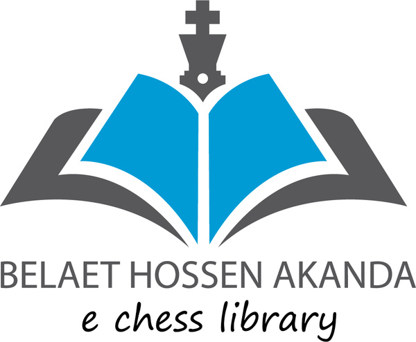 logo de biblioteca belaet Isabela e xadrez